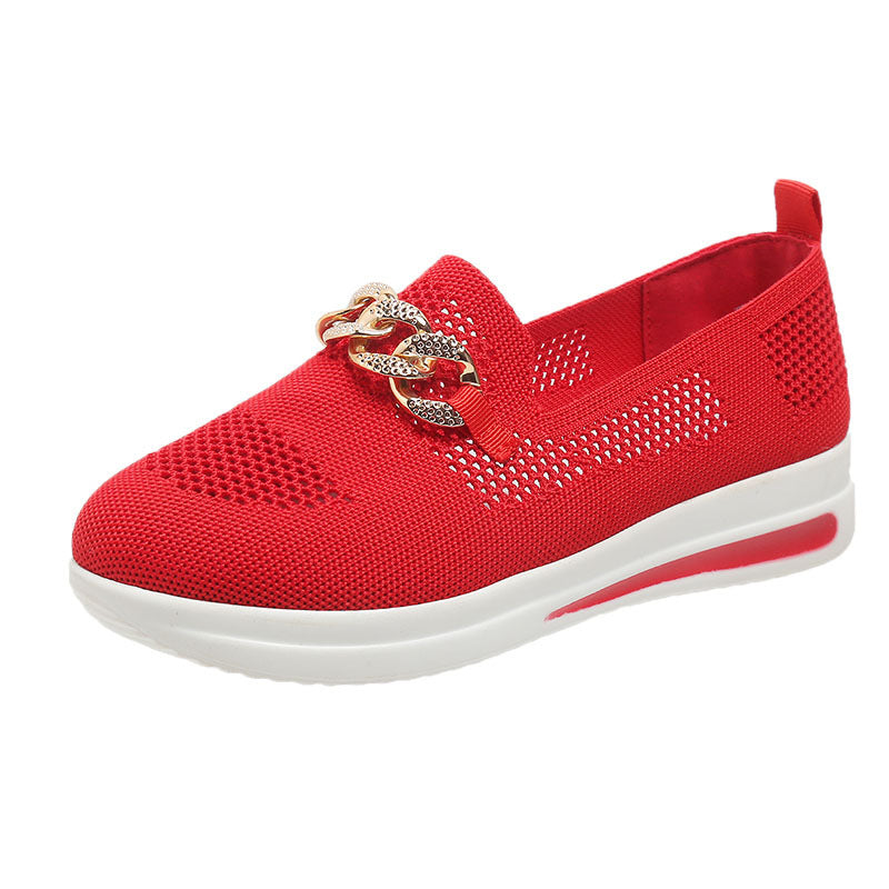 SHELLSEN® 【🔥50% sleva🎁】Prodyšná ortopedická obuv Flyknit | Nezbytná pro každodenní dojíždění | S oporou klenby, zmírňuje bolest nohou