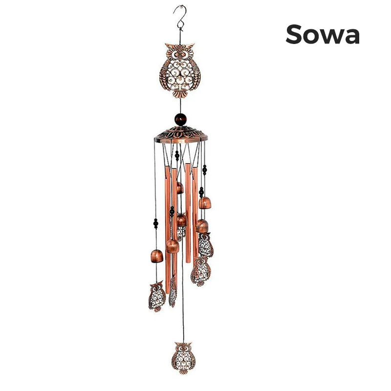 đ Handmade Copper Animal Wind Chime: Lucky Symbol + Calming Sound! âš