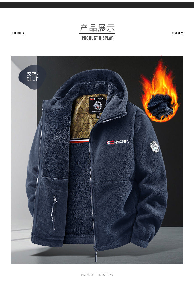 ❄️ Férfi Grafén Kabát: Ultrameleg & Stílusos Télre! ❄️