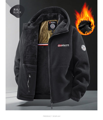 ❄️ Férfi Grafén Kabát: Ultrameleg & Stílusos Télre! ❄️