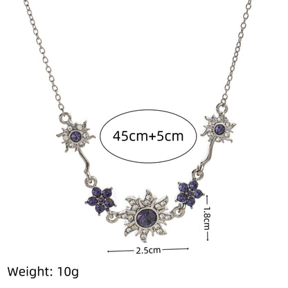 💜 Lila Strasszos Karkötő: Napkitöréses Design + Ragyogás! ✨