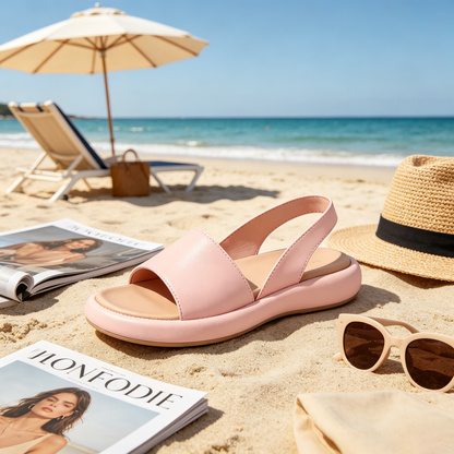 Ortopedické boty SHELLSEN® [🔥50% sleva🎁] Nejprodávanější sandály👡 | Chladivé a prodyšné | Okamžitě měkké a pohodlné | Pata bez zavazování, protiskluzový pásek | Měkké a pohodlné |✅