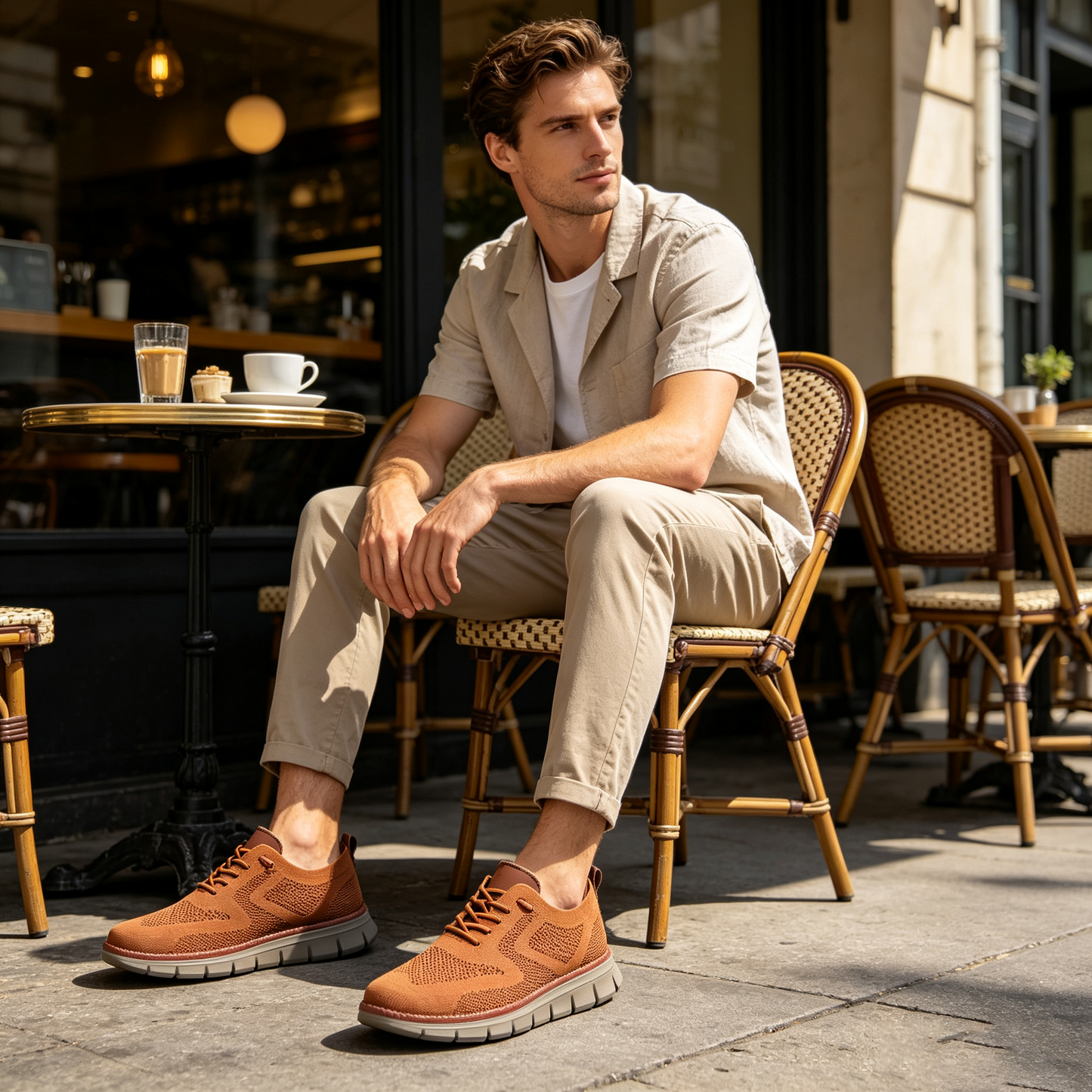 Ortopedická obuv SHELLSEN® [🔥Nabídka za poloviční cenu🎁] Prodyšná a pohodlná vycházková obuv | Design s podporou klenby | Zmírňuje bolest nohou
