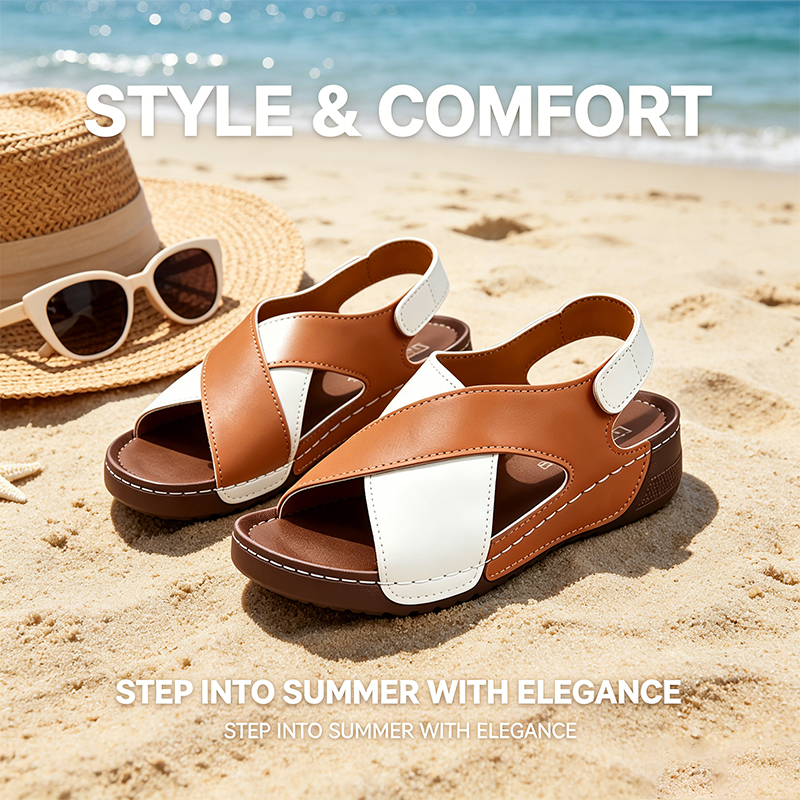 Ortopedické boty SHELLSEN® 【🔥Dnes sleva 50 %🎁】 Nejžhavější letní sandály v Evropě👡 | Pohodlná a bezbolestná chůze | Design s oporou klenby | Perfektní volba pro letní výlety✅