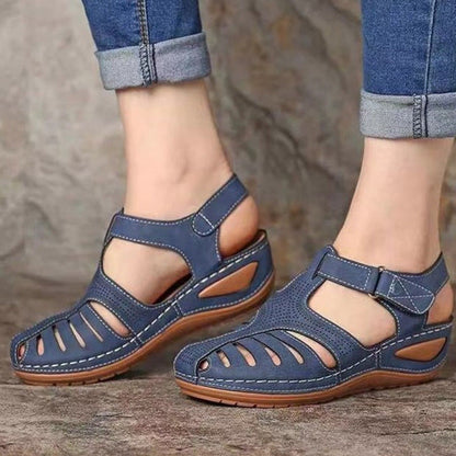 Zapatos ortopédicos FOUNNE® [🔥Oferta por tiempo limitado🎁] Sandalias de verano | Diseño ergonómico | Construcción calada | Cómodas y transpirables | Alivio del dolor ✅