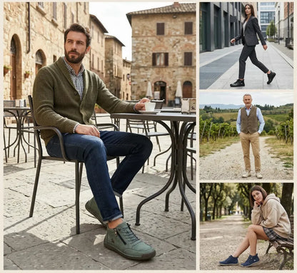 SHELLSEN® 【🔥Dnešní speciální nabídka: sleva 50 %🎁】Pohodlná vycházková obuv | Lehká a odolná👟 | Žádná únava z celodenní chůze | Podpora klenby | Účinně zmírňuje problémy s chodidly✅