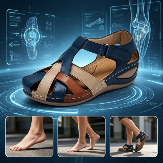 Ortopedické boty SHELLSEN® 【🔥Dnes sleva 50 %🎁】Dnes za poloviční cenu - nenechte si to ujít|Ergonomicky tvarované ortopedické sandály - bezbolestná chůze👞usnadňují chůzi