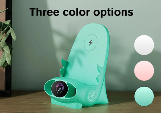 🌟 Telefontartó + Wireless Töltő: Fizikai Hangnagyobbítás + 4.5-11 inch Eszközök! Csak 10650 Ft!