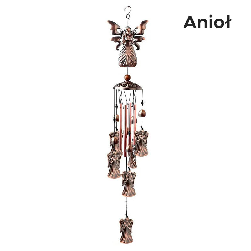 🔔 Handmade Copper Animal Wind Chime: Lucky Symbol + Calming Sound! ✨