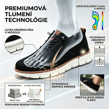 🔥 Dnešní speciální nabídka: sleva 50 %! ⏰ Prodyšné a protiskluzové mokasíny! S oporou klenby a polstrovanou mezipodešví se rozlučte s bolestí nohou.