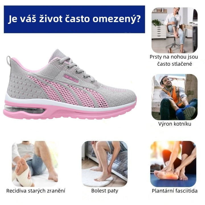 Ortopedická obuv Shellsen® 【🔥50% sleva dnes🎁】 Lékařská kvalita | Ergonomický design | Ulevuje od bolesti zad, nohou a kloubů | Pohodlná a prodyšná