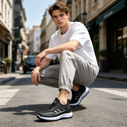 Ortopedická obuv SHELLSEN® [🔥Nabídka za poloviční cenu🎁] Pohodlná sportovní obuv | Protiskluzová a prodyšná | Design s oporou klenby | Ulevuje od bolesti zad, kloubů a chodidel