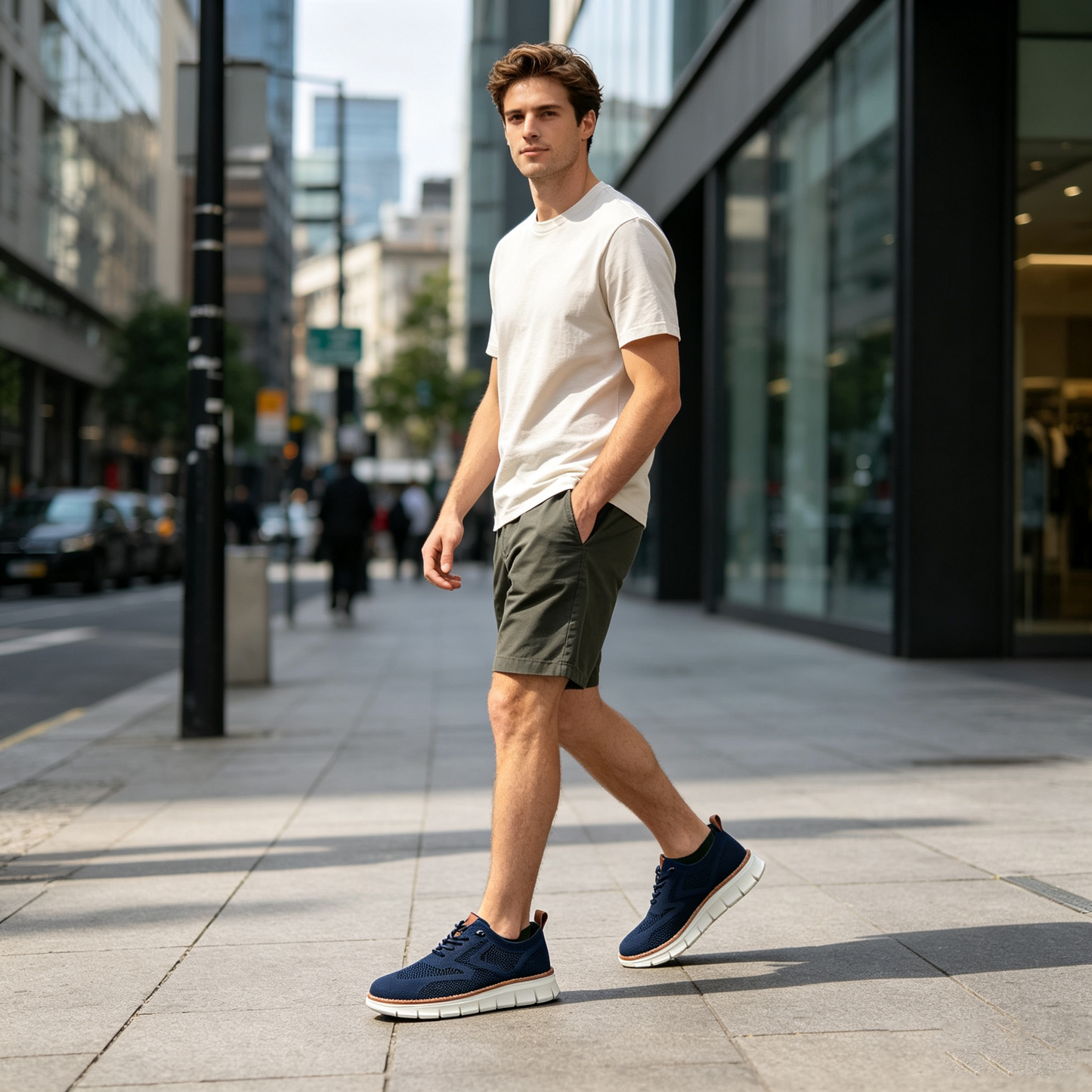 Ortopedická obuv SHELLSEN® [🔥Nabídka za poloviční cenu🎁] Prodyšná a pohodlná vycházková obuv | Design s podporou klenby | Zmírňuje bolest nohou