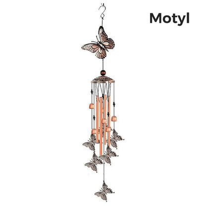 🔔 Handmade Copper Animal Wind Chime: Lucky Symbol + Calming Sound! ✨