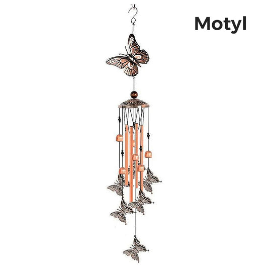 🔔 Handmade Copper Animal Wind Chime: Lucky Symbol + Calming Sound! ✨