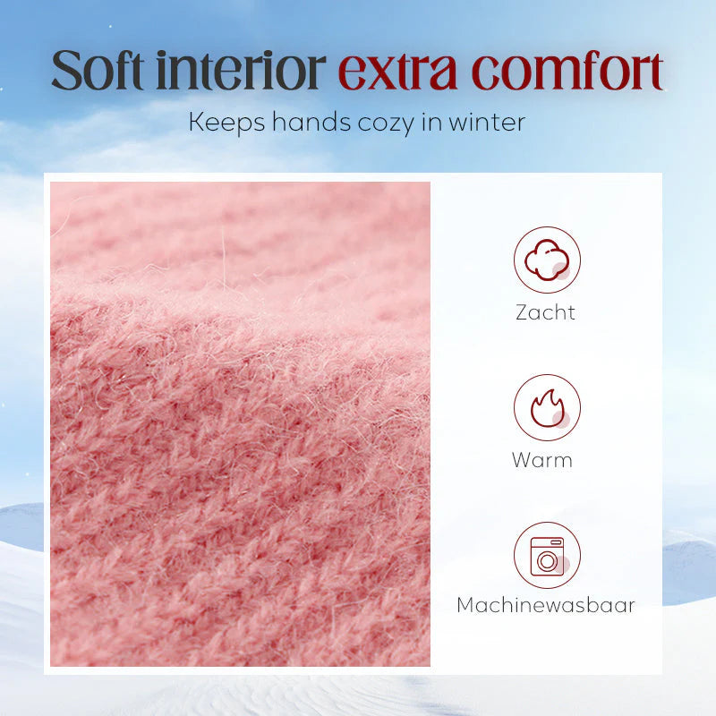 Multifunkcionális, érintőképernyős termokesztyű | Puha bélés · Egész napos kényelem · Minimalista stílus