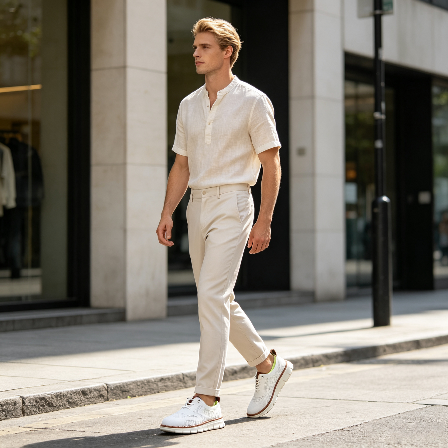 Ortopedická obuv SHELLSEN® [🔥Nabídka za poloviční cenu🎁] Prodyšná a pohodlná vycházková obuv | Design s podporou klenby | Zmírňuje bolest nohou
