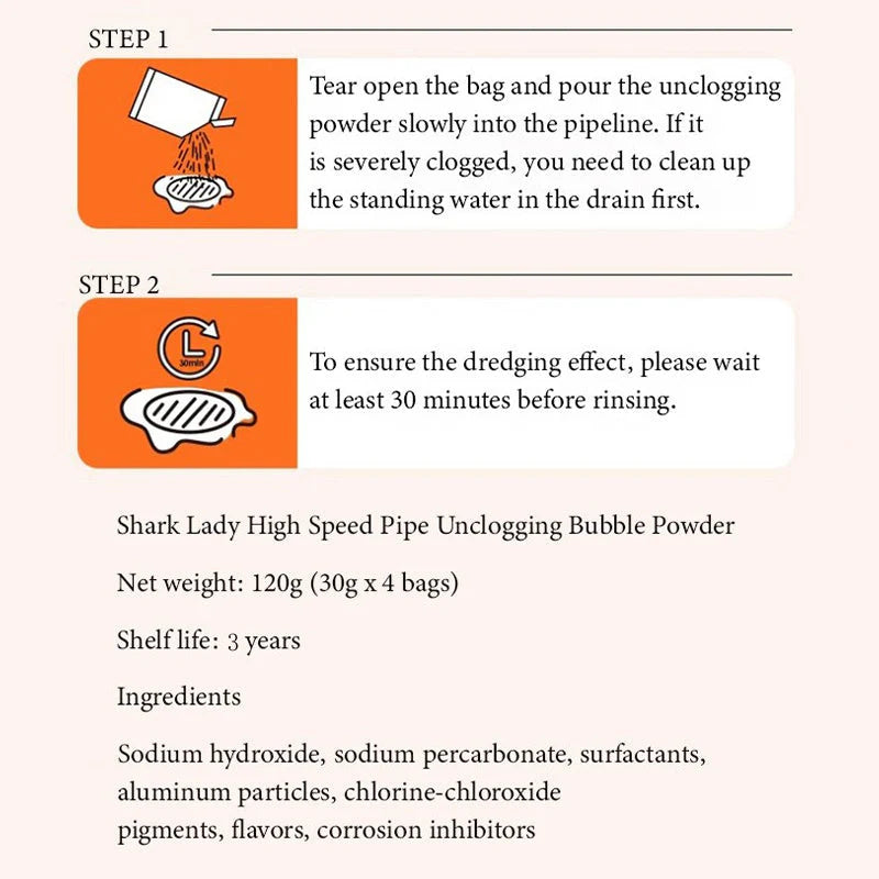 🚿 Csatornatisztító Por: 5 Másodpercben Szuper + Szagtalanítás! ✨