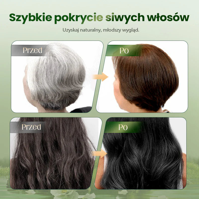 Gyengéd növényi alapú hajfesték