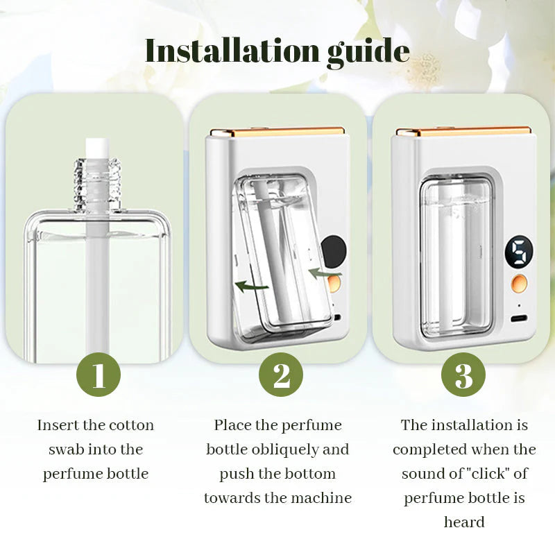 Automatikus aromaterápiás diffúzor