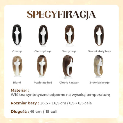 💕Csak 50 db elérhető az akciós árral!✨ Nincs látható élvonal! Természetes hajszín!