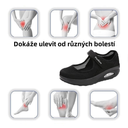 Ortopedické boty SHELLSEN® [🔥Dnes sleva 50 %🎁]Dámské prodyšné sandály | Super tlumení nárazů | 168 patentů na obuv 👞 Usnadňující chůzi ✅