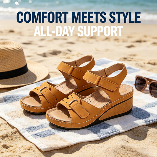 Ortopedické boty SHELLSEN® 【🔥Dnes sleva 50 %🎁】 Nejžhavější letní sandály v Evropě👡 | Pohodlná a bezbolestná chůze | Design s oporou klenby | Perfektní volba pro letní výlety✅