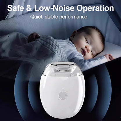 🔥 Biztonságos Körömápolás: Csendes + Hordozható – Otthon/Utazás!