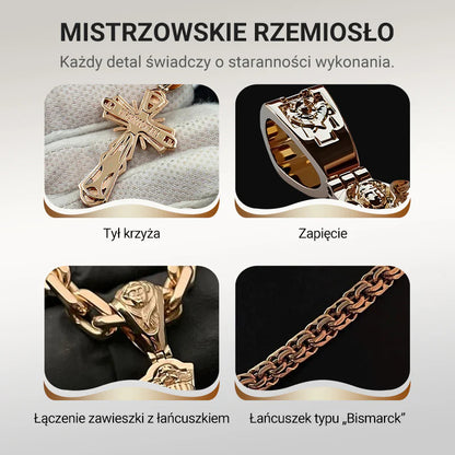 Nyaklánc Jézust ábrázoló medállal