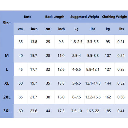 Téli akció! Csak 200 db elérhető a kedvezményes áron!🎁Háziállat-ruhák