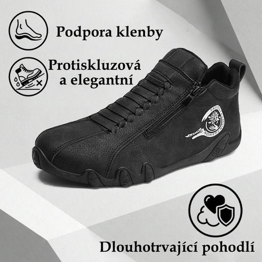 Poslední den! Sleva 70 %! ✅ Ortopedická zdravotní obuv určená speciálně pro lidi s problémy s nohama k úlevě od bolesti zad, kloubů a chodidel.