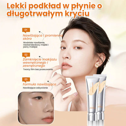 🌸 16+ Óra Tartó Alapozó: Teljes Fedés + Hibátlan Smink Egyszerre! ✨