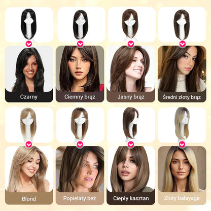 💕Csak 50 db elérhető az akciós árral!✨ Nincs látható élvonal! Természetes hajszín!