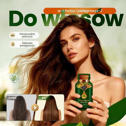 Gyengéd növényi alapú hajfesték