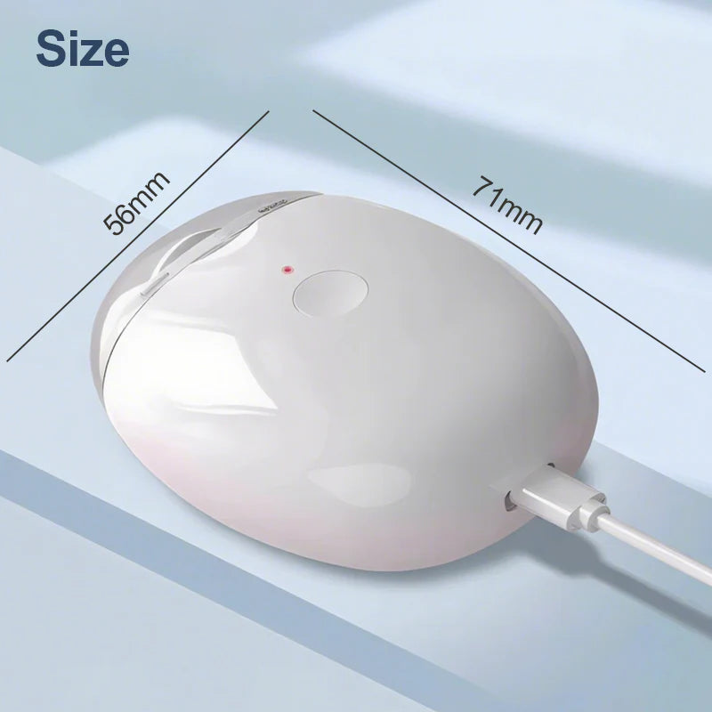 🔥 Biztonságos Körömápolás: Csendes + Hordozható – Otthon/Utazás!