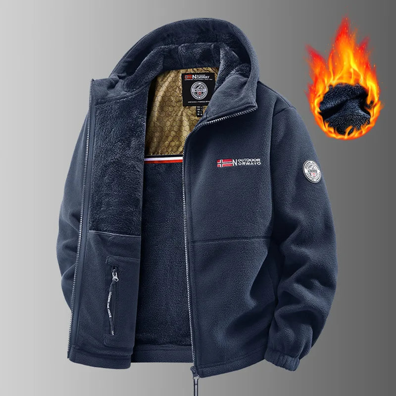 ❄️ Férfi Grafén Kabát: Ultrameleg & Stílusos Télre! ❄️