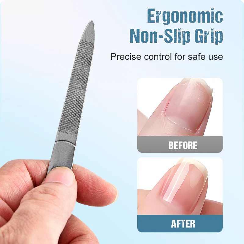 💅 Rozsdamentes acél manikűr és pedikűr készlet: Szalonminőség otthonra! ✨