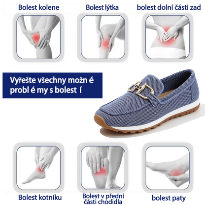 SHELLSEN® 【🔥50% sleva🎁】Prodyšná ortopedická obuv Flyknit | Nezbytná pro každodenní dojíždění | S oporou klenby, zmírňuje bolest nohou