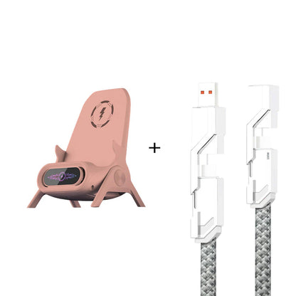 ⚡ Wireless Töltő Telefonállvány: Gyors Töltés + Hűtés Egyszerre!