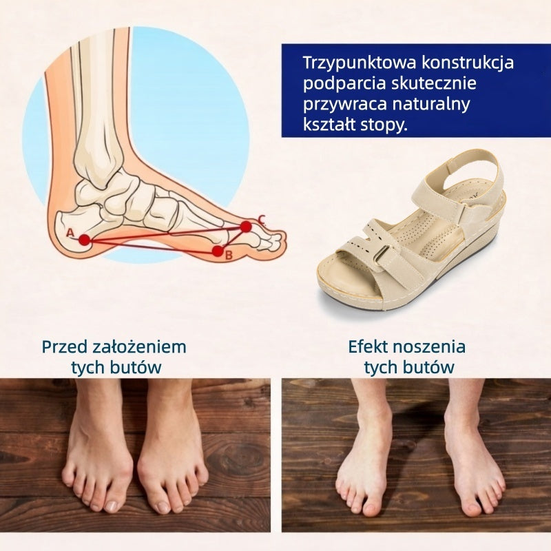 Ortopedické boty SHELLSEN® 【🔥Dnes sleva 50 %🎁】 Nejžhavější letní sandály v Evropě👡 | Pohodlná a bezbolestná chůze | Design s oporou klenby | Perfektní volba pro letní výlety✅