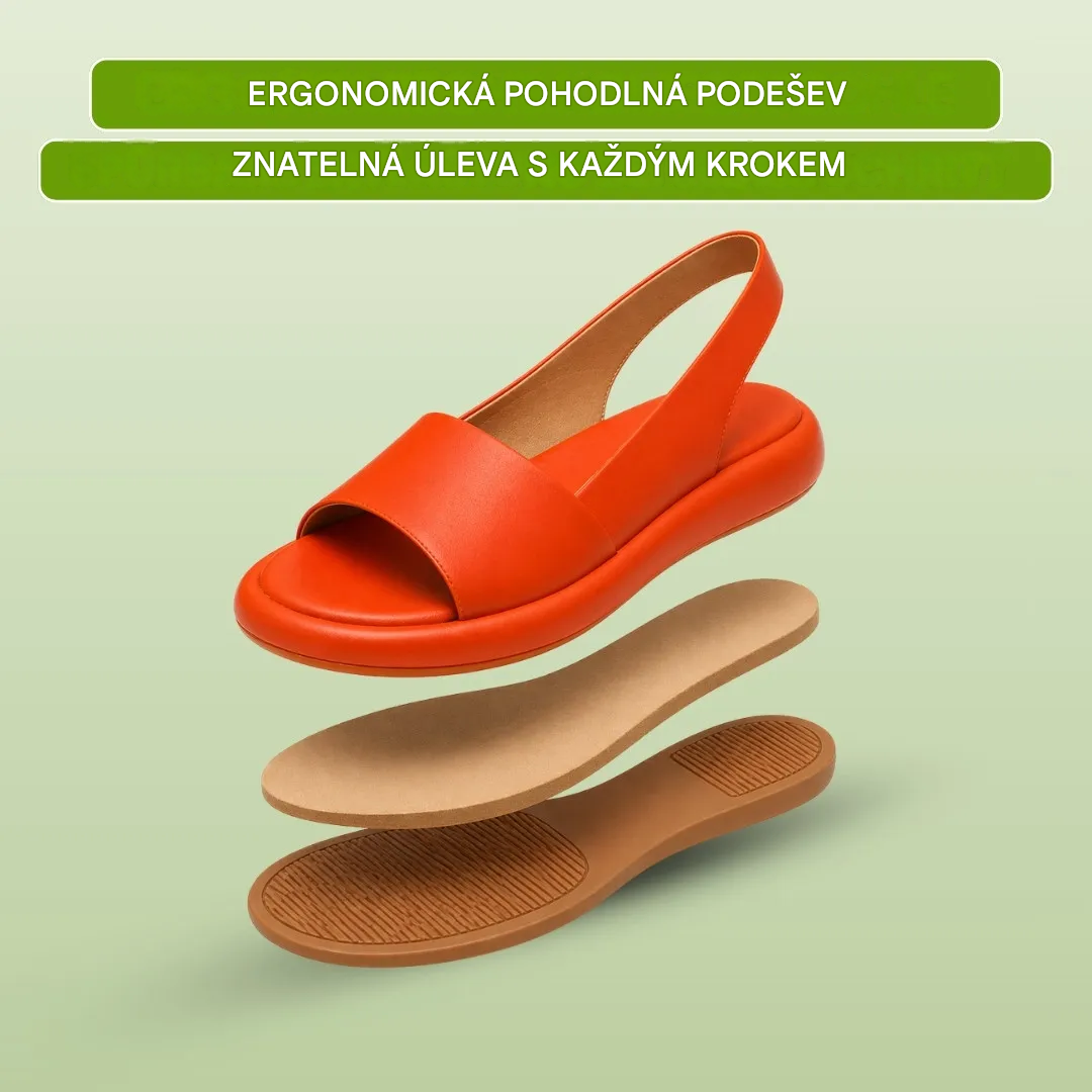 Ortopedická obuv SHELLSEN® 【🔥Dnes sleva 50 %🎁】 Nejžhavější sandály a žabky v Evropě👡 | Vhodné pro domácí i venkovní nošení | S páskem na zadní straně, který zabraňuje uklouznutí | Měkké a pohodlné | Perfektní volba pro letní procházky✅