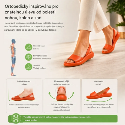 Ortopedická obuv SHELLSEN® 【🔥Dnes sleva 50 %🎁】 Nejžhavější sandály a žabky v Evropě👡 | Vhodné pro domácí i venkovní nošení | S páskem na zadní straně, který zabraňuje uklouznutí | Měkké a pohodlné | Perfektní volba pro letní procházky✅