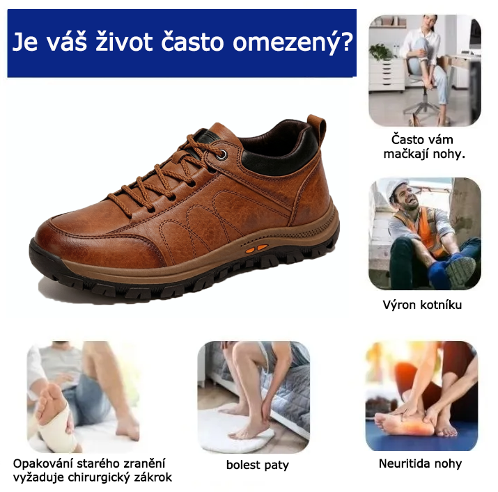 SHELLSEN® 【🔥Dnešní speciální nabídka: sleva 50 %🎁】Pohodlná vycházková obuv | Lehká a odolná👟 | Žádná únava z celodenní chůze | Podpora klenby | Účinně zmírňuje problémy s chodidly✅