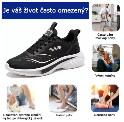SHELLSEN® 【🔥Dnešní speciální nabídka: sleva 50 %🎁】Pohodlná vycházková obuv | Lehká a odolná👟 | Žádná únava z celodenní chůze | Podpora klenby | Účinně zmírňuje problémy s chodidly✅
