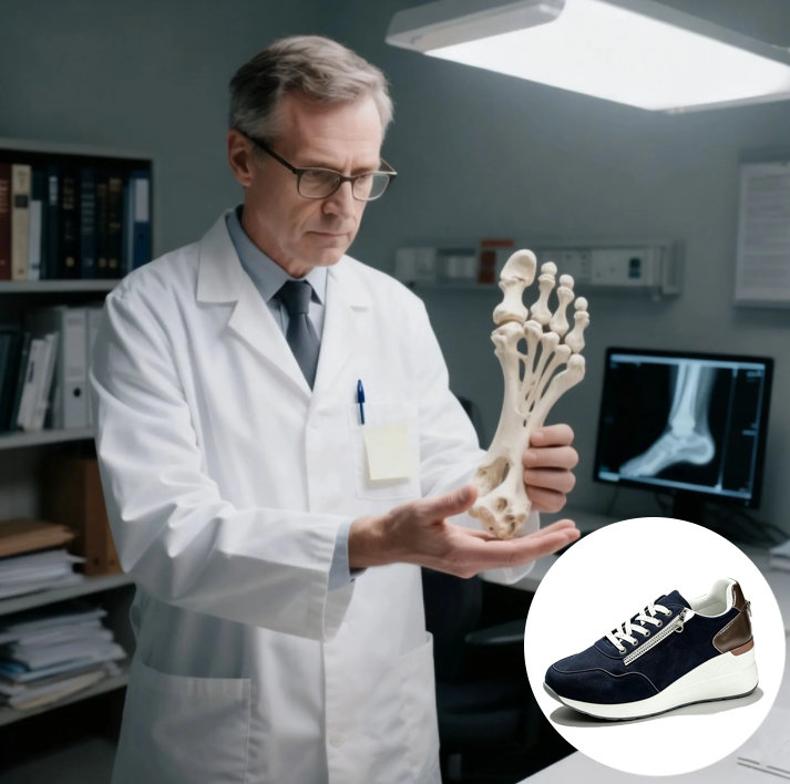 Ortopedická obuv Shellsen® 【🔥Dnešní speciál: 50% sleva🎁】 Pohodlná vycházková obuv - Zapínání na boční zip, vysoký podpatek, podpora klenby pro účinnou úlevu od bolesti chodidla, voděodolná a protiskluzová.