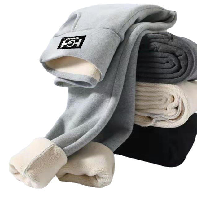 Modne damskie termiczne spodnie z kaszmiru skinny