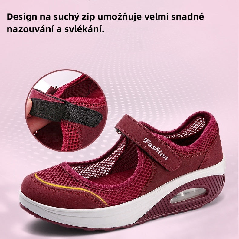 Ortopedické boty SHELLSEN® [🔥Dnes sleva 50 %🎁]Dámské prodyšné sandály | Super tlumení nárazů | 168 patentů na obuv 👞 Usnadňující chůzi ✅