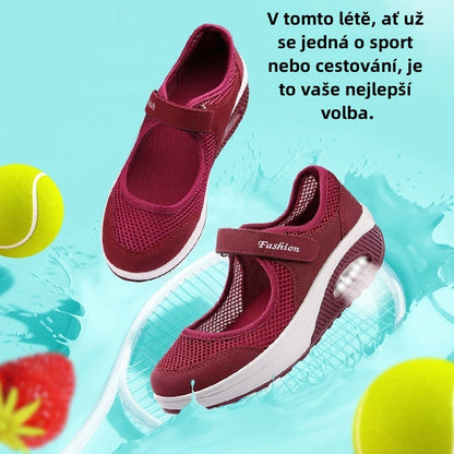 Ortopedické boty SHELLSEN® [🔥Dnes sleva 50 %🎁]Dámské prodyšné sandály | Super tlumení nárazů | 168 patentů na obuv 👞 Usnadňující chůzi ✅