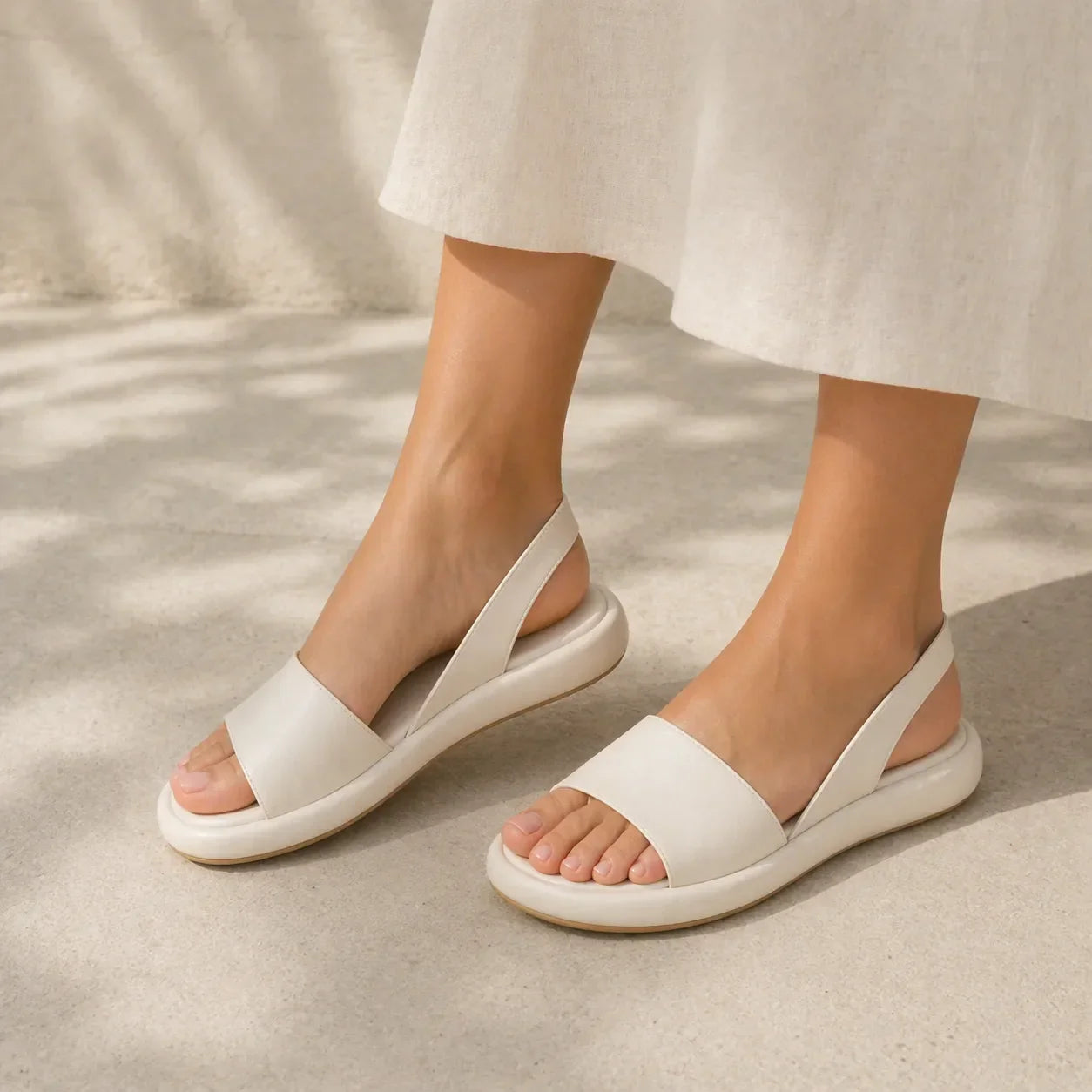 Ortopedická obuv SHELLSEN® 【🔥Dnes sleva 50 %🎁】 Nejžhavější sandály a žabky v Evropě👡 | Vhodné pro domácí i venkovní nošení | S páskem na zadní straně, který zabraňuje uklouznutí | Měkké a pohodlné | Perfektní volba pro letní procházky✅