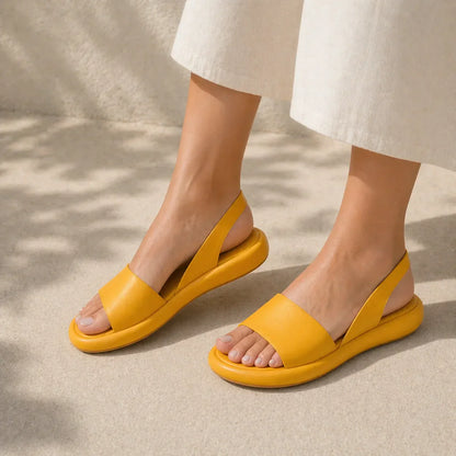 Ortopedická obuv SHELLSEN® 【🔥Dnes sleva 50 %🎁】 Nejžhavější sandály a žabky v Evropě👡 | Vhodné pro domácí i venkovní nošení | S páskem na zadní straně, který zabraňuje uklouznutí | Měkké a pohodlné | Perfektní volba pro letní procházky✅